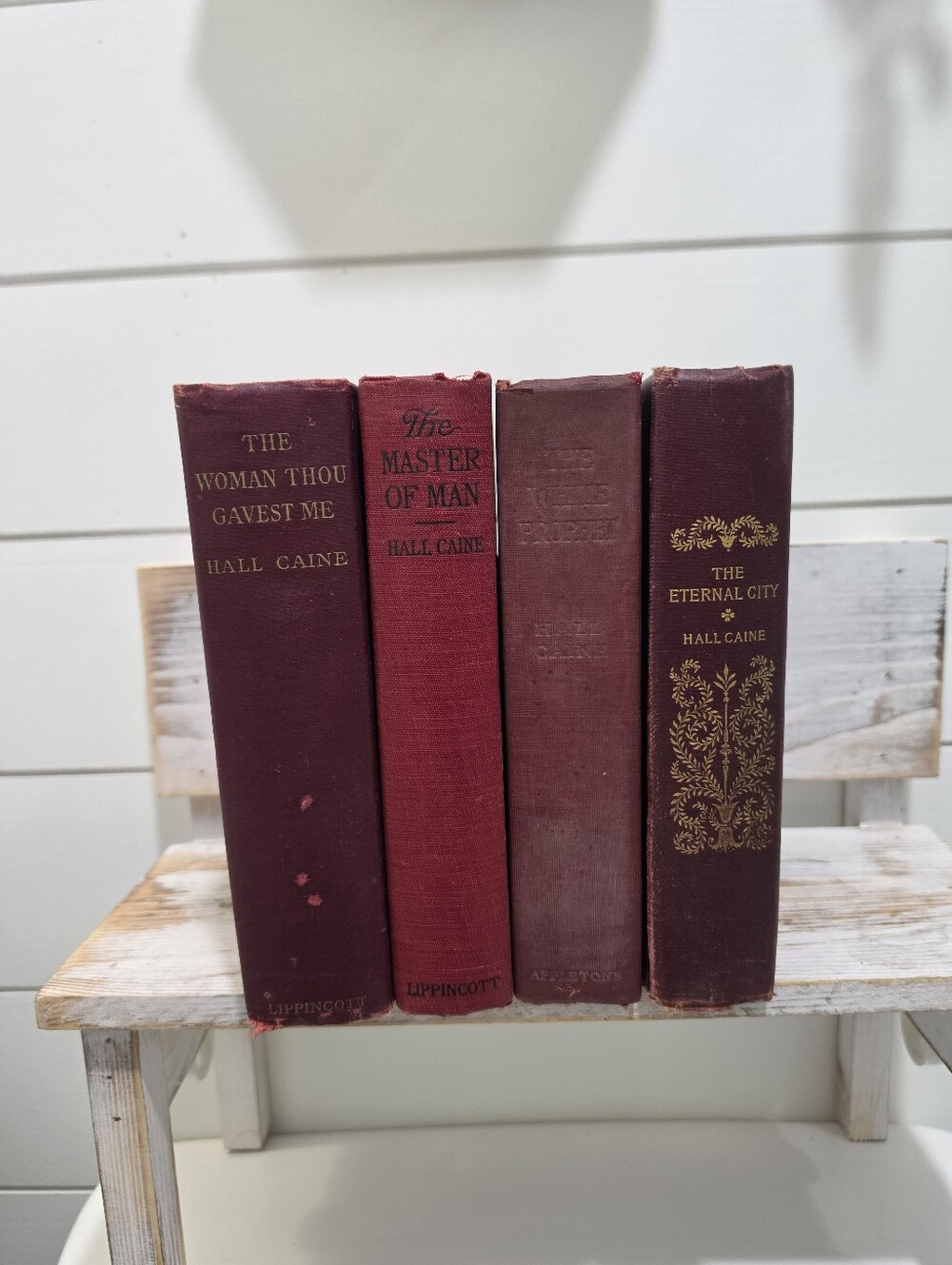 Antique Book Collection By Hall Caine